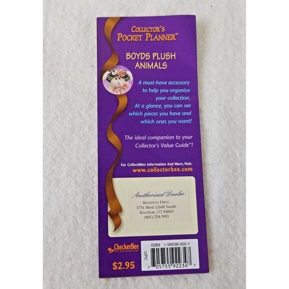 The Boyds Collection Collector's Pocket Planner 2000 Edition Personal Checklist - Picture 2 of 2